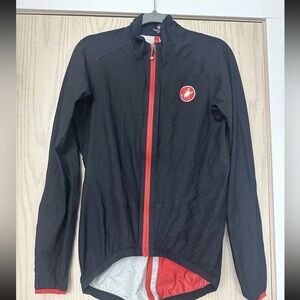 Castelli Women’s Full Zip Windbreaker Jacket Cycling Bike Lightweight Medium